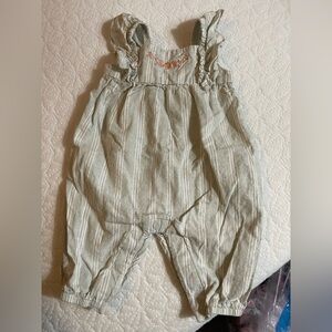 Carters Newborn Striped Romper
